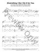 (EVERYTHING I DO) I DO IT FOR YOU Guitar and Fretted sheet music cover